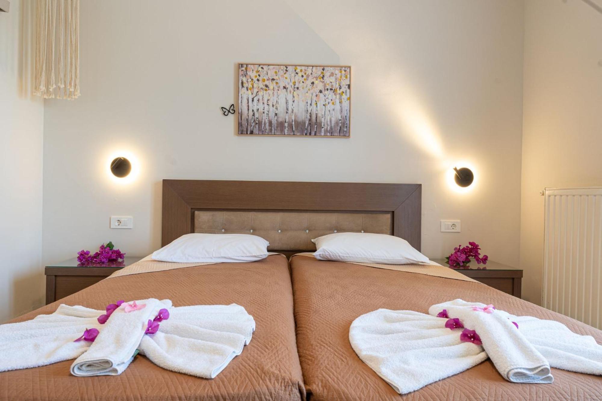 Stathis Beachfront Luxury Rooms Kalamákion Стая снимка
